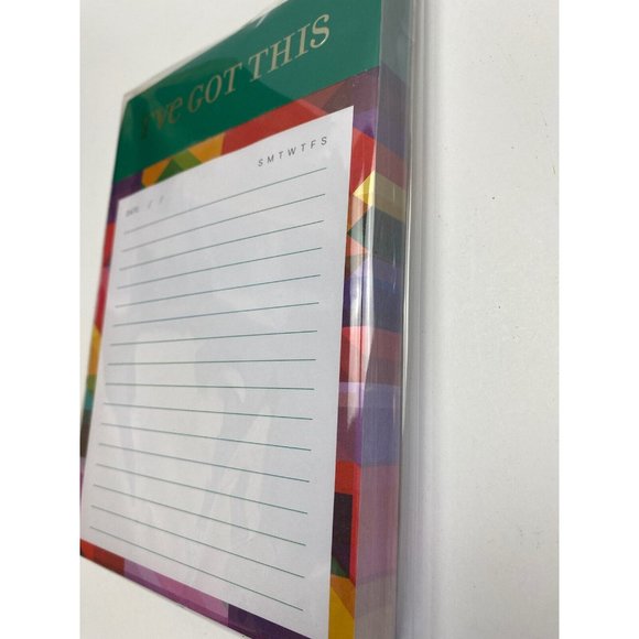 I've Got This Weekly Planner Notepad 120 pages Tare-away Brand New - Picture 6 of 9